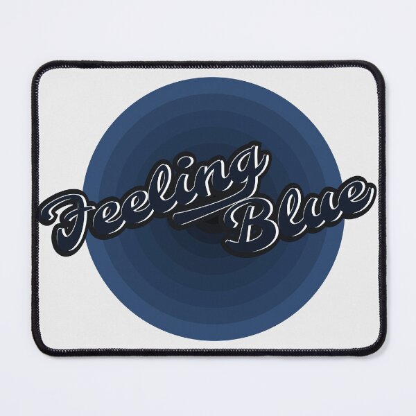 Item preview, feeling blue designed and sold by ranafakhar.