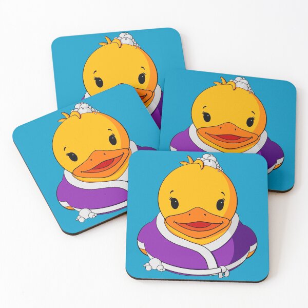 Item preview, Spa Day Rubber Duck designed and sold by Alisha Ober Designs.