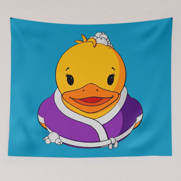 Item preview, Spa Day Rubber Duck designed and sold by Alisha Ober Designs.
