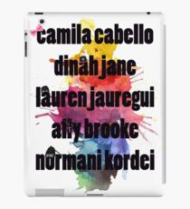 5H Names Splash! iPad Case/Skin