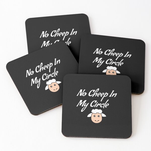 Item preview, No Cheep In My Circle - Funny Quote - Saying designed and sold by AsmArt-co.