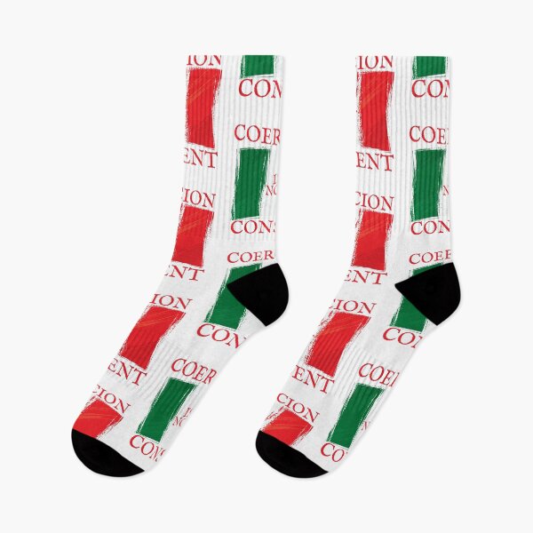 Item preview, Coercion is not consent, Green White and Red Italian Flag Design designed and sold by Auntieck.