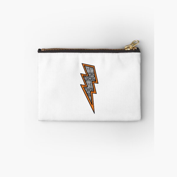 Item preview, Snake Skin Orange Lightning Bolt designed and sold by AHTdesigns.