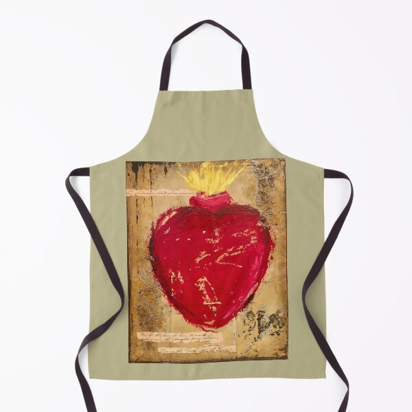 Item preview, Mexican Sacred Heat Mixed Media Painting designed and sold by Jackie-Gonzalez.