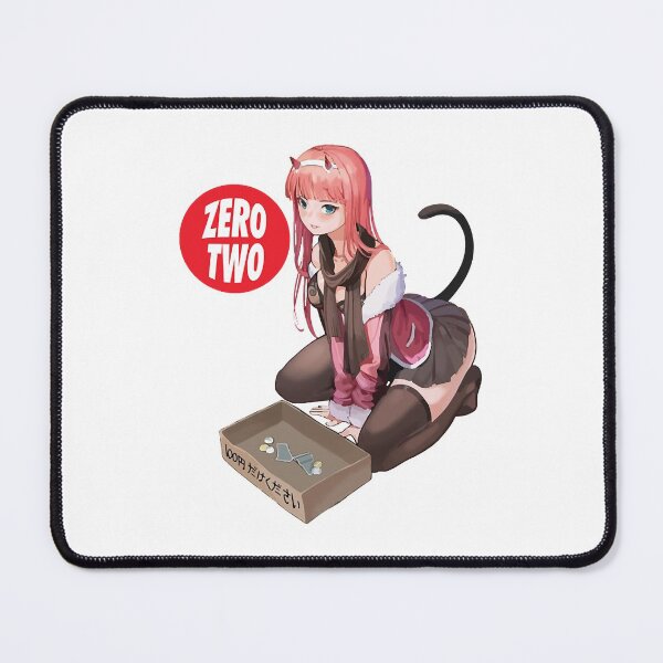 Item preview, meow girl next to box designed and sold by RatliffDelong.