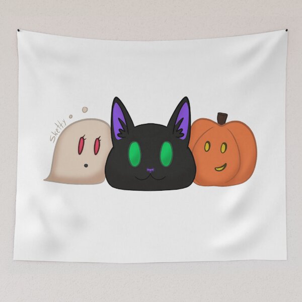 Item preview, Spooky Scary Round Friends designed and sold by jastinamor.