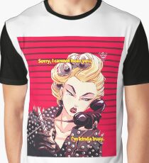 Lady Gaga Telephone Graphic T-Shirt