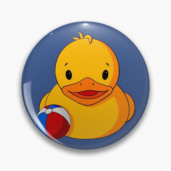 Item preview, Beach Ball Rubber Duck designed and sold by Alisha Ober Designs.