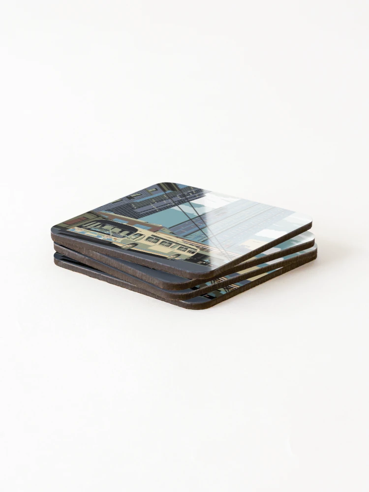 Thumbnail 4 of 5, Coasters (Set of 4), ETS designed and sold by RSSDesignsYeg.