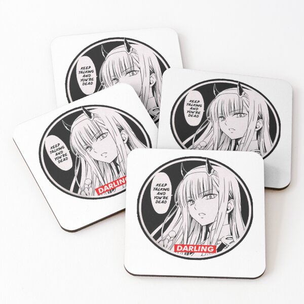 Item preview, threaten quote from 02 franxx designed and sold by RatliffDelong.