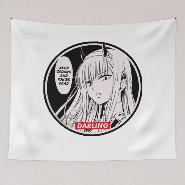 Item preview, threaten quote from 02 franxx designed and sold by RatliffDelong.