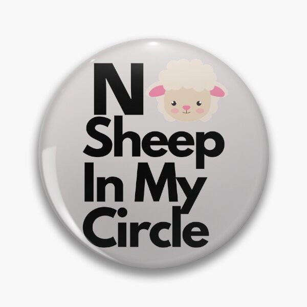 Item preview, No Sheep in my Circle  designed and sold by Odunsy.