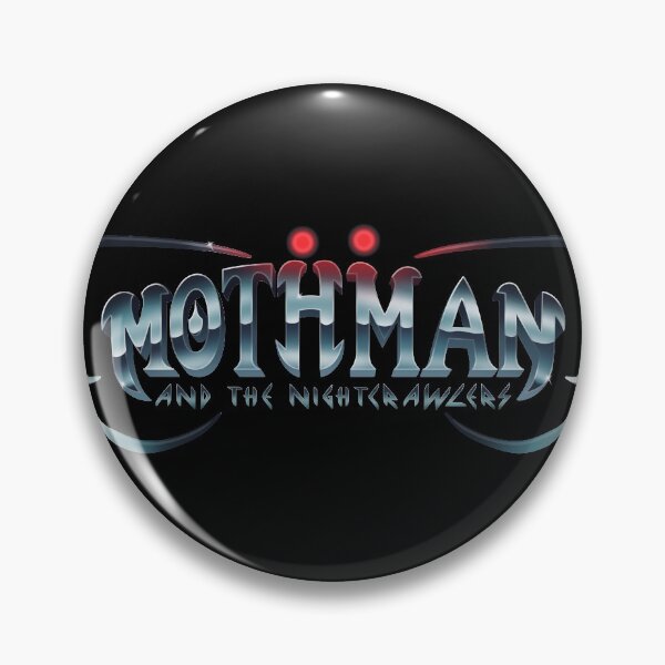 Item preview, Moth Man and the Nightcrawlers Logo designed and sold by Knadire.