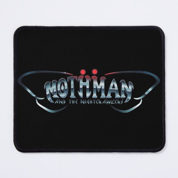 Item preview, Moth Man and the Nightcrawlers Logo designed and sold by Knadire.