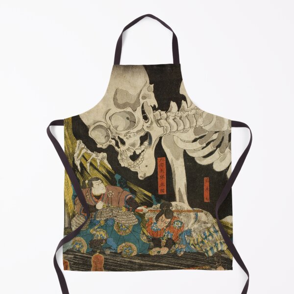 Item preview, Mitsukuni Defying the Skeleton Spectre Invoked by Princess Takiyasha - Utagawa Kuniyoshi  designed and sold by Gin  Neko.