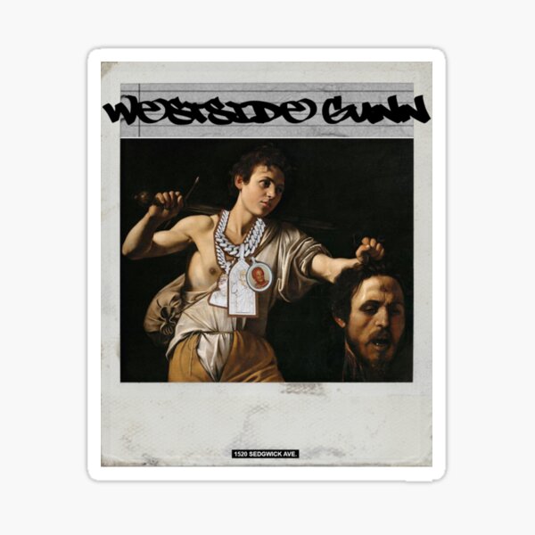 Vista previa del artículo con la obra «Arma del lado oeste», diseñado y vendido por Datpiffmixtapes.