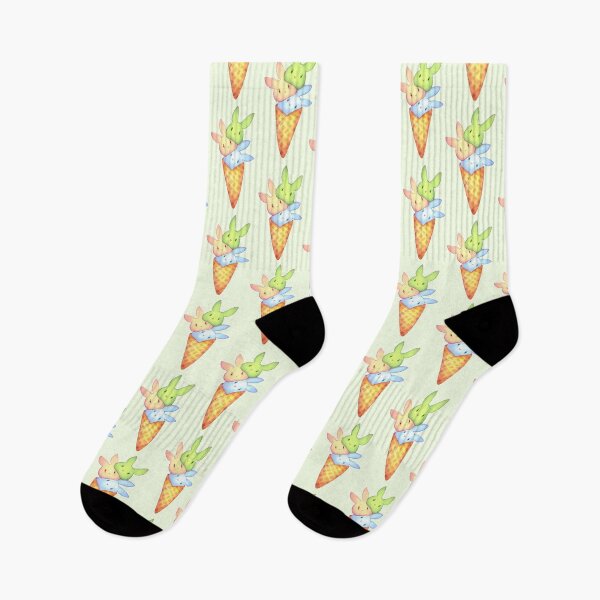 Item preview, Ice Cream Cone Bunnies (Basic Flavor) designed and sold by bunny owl.