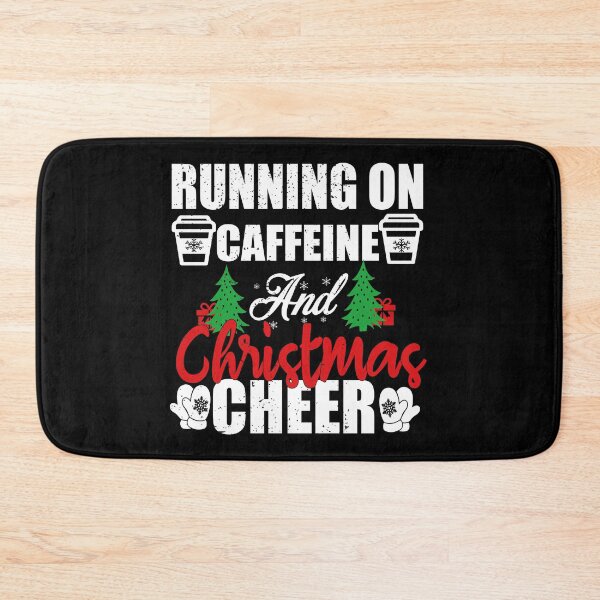 Item preview, Christmas Coffee Shirt | Running On Caffeine And Christmas Cheer | Funny Xmas Coffee Lover Gift designed and sold by ilias13.