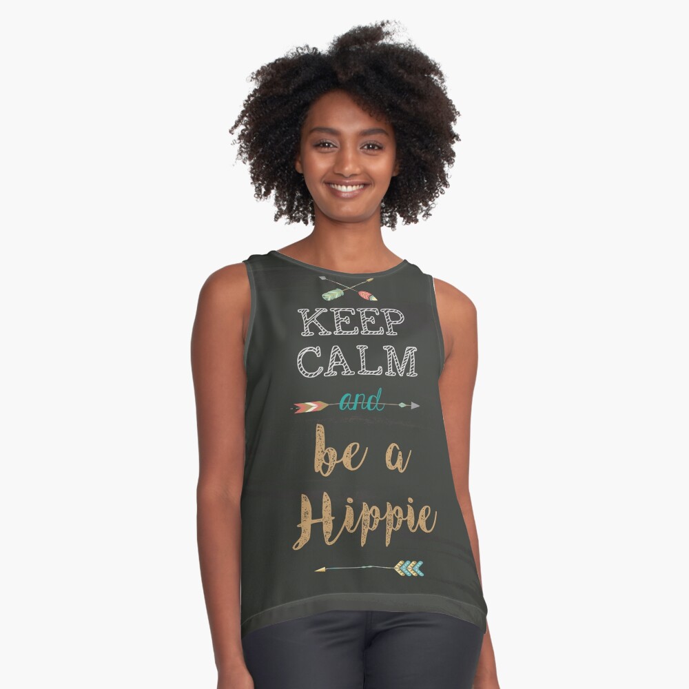 Item preview, Sleeveless Top designed and sold by weloveboho.