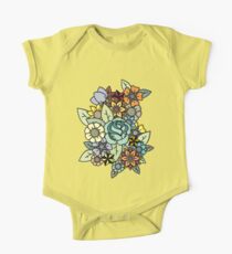 Alot Flowers One Piece - Short Sleeve