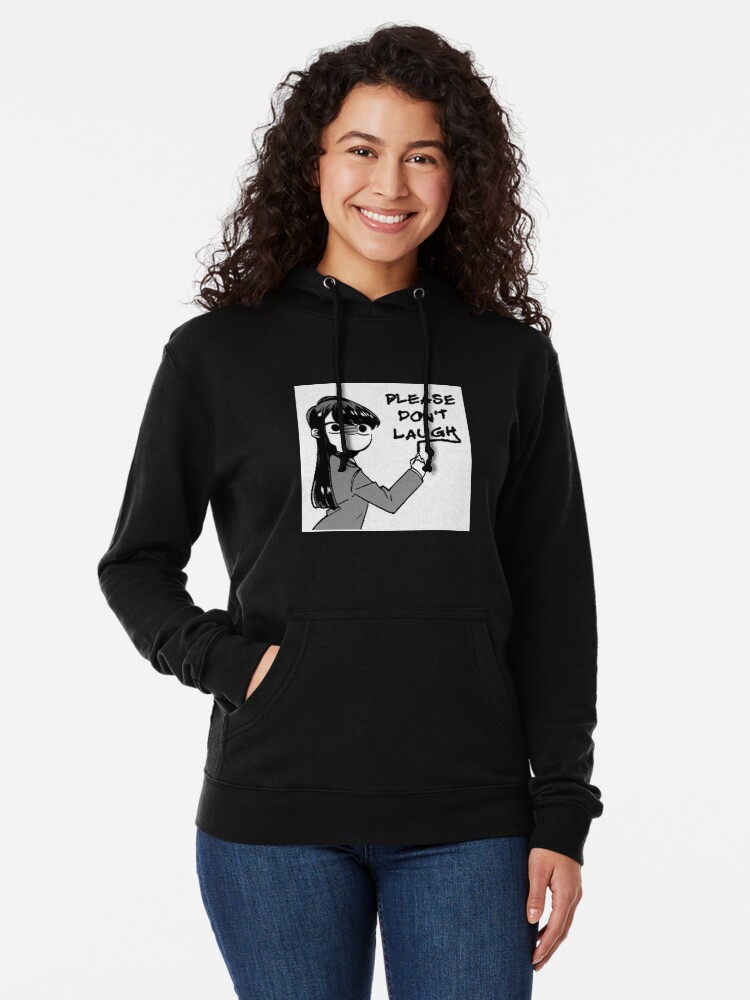 Komi San Please Don't Laugh Lightweight Hoodie