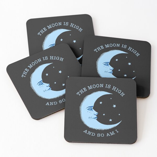 Item preview, Silencedhippie Merch Silencedhippie The Moon is High and So Am I designed and sold by JenniferLy.