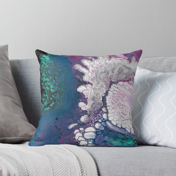 Item preview, Otherworldly Shores - Acrylic Pour designed and sold by HandmadeHill.