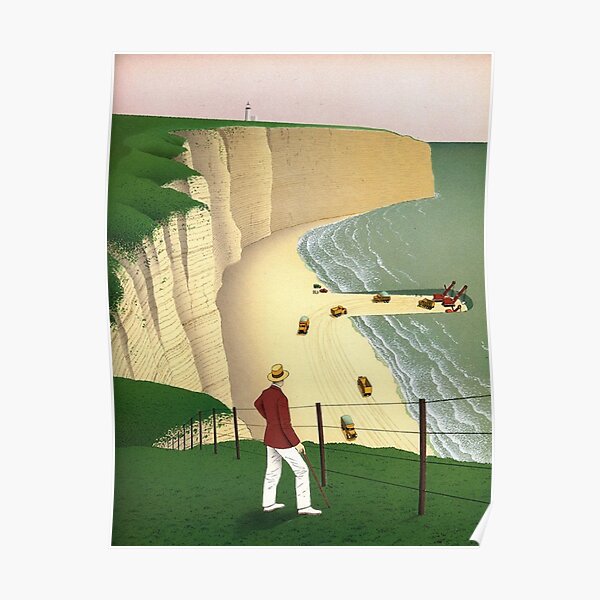 Guy Billout Tycoon Poster