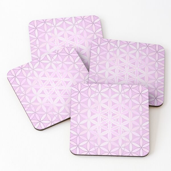 Item preview, Flower of Life Pattern - Pink designed and sold by JoanNinjaHen.