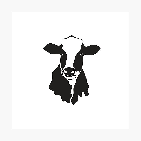 Lámina fotográfica «vaca» de lennetfab | Redbubble