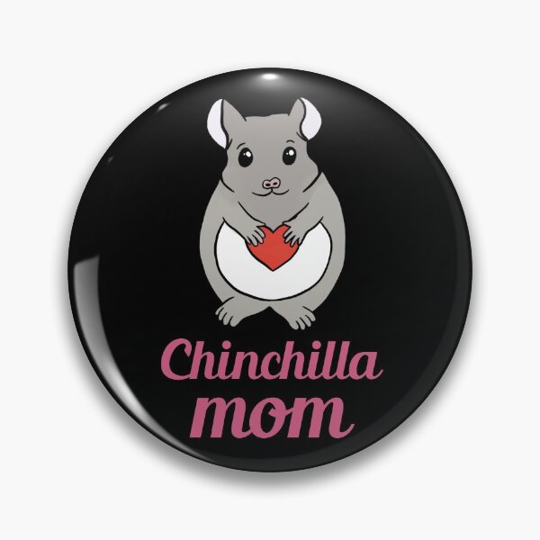 Item preview, Chinchilla Mom: Chinchilla with Heart for Chinchilla Lovers Pink  designed and sold by Mochi-Merch.