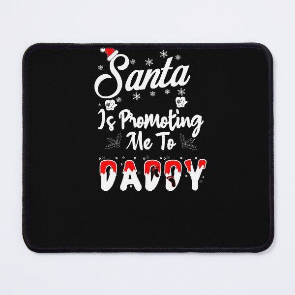 Item preview, Christmas Pregnancy Announcement Shirt | Santa Is Promoting Me To Daddy | Future Dad To Be Gift designed and sold by ilias13.