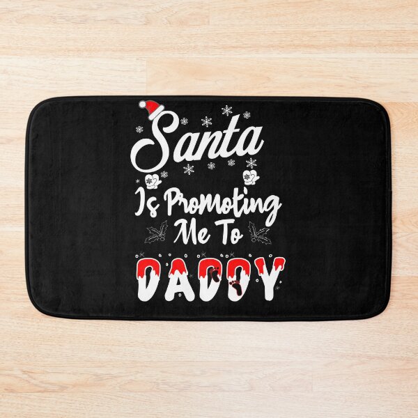 Item preview, Christmas Pregnancy Announcement Shirt | Santa Is Promoting Me To Daddy | Future Dad To Be Gift designed and sold by ilias13.