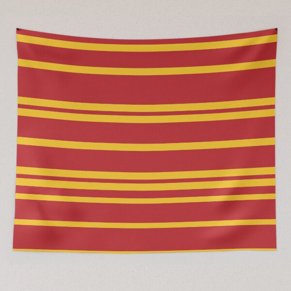 Item preview, Antique Gold Stripes Racing Across Red designed and sold by PSCSCo.