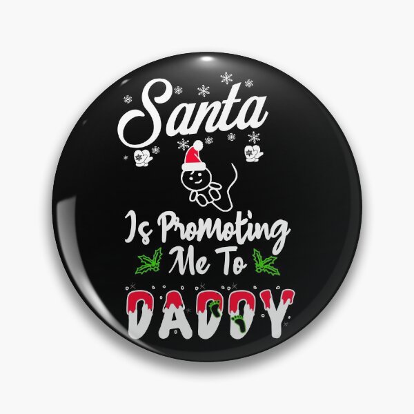 Item preview, Christmas Pregnancy Announcement Shirt | Santa Is Promoting Me To Daddy | Future Dad To Be Gift designed and sold by ilias13.