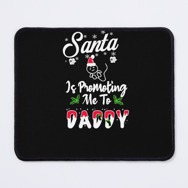 Item preview, Christmas Pregnancy Announcement Shirt | Santa Is Promoting Me To Daddy | Future Dad To Be Gift designed and sold by ilias13.
