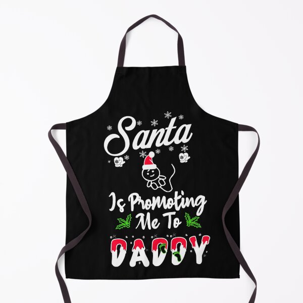Item preview, Christmas Pregnancy Announcement Shirt | Santa Is Promoting Me To Daddy | Future Dad To Be Gift designed and sold by ilias13.