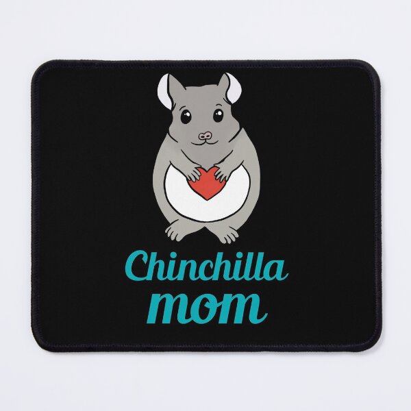 Item preview, Chinchilla Mom: Chinchilla with Heart for Chinchilla Lovers, Blue designed and sold by Mochi-Merch.