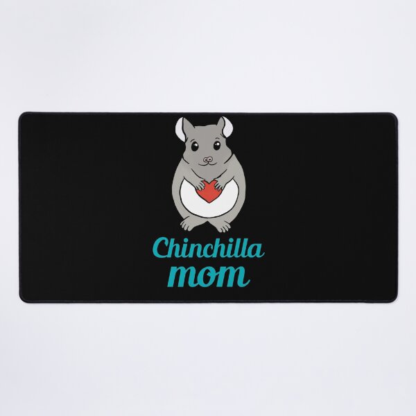 Item preview, Chinchilla Mom: Chinchilla with Heart for Chinchilla Lovers, Blue designed and sold by Mochi-Merch.