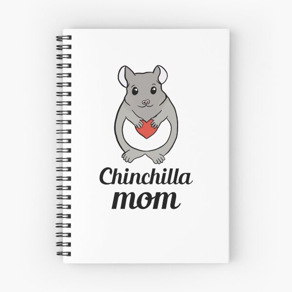 Item preview, Chinchilla Mom: Chinchilla with Heart for Chinchilla Lovers, Black designed and sold by Mochi-Merch.