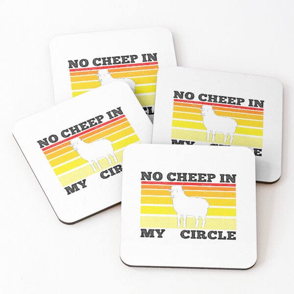 Item preview, No Cheep In My Circle - Funny Quote - Saying designed and sold by AsmArt-co.