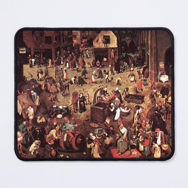 Item preview, The Fight Between Carnival and Lent_Pieter Bruegel the Elder Flemish painter (1526–1569) designed and sold by HomeGallery.