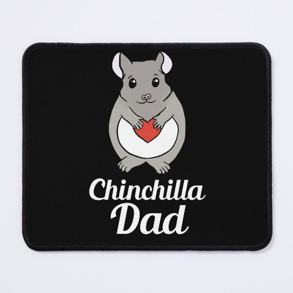 Item preview, Chinchilla Dad: Chinchilla with Heart for Chinchilla Lovers, White designed and sold by Mochi-Merch.