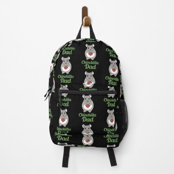Item preview, Chinchilla Dad: Chinchilla with Heart for Chinchilla Lovers, Green designed and sold by Mochi-Merch.