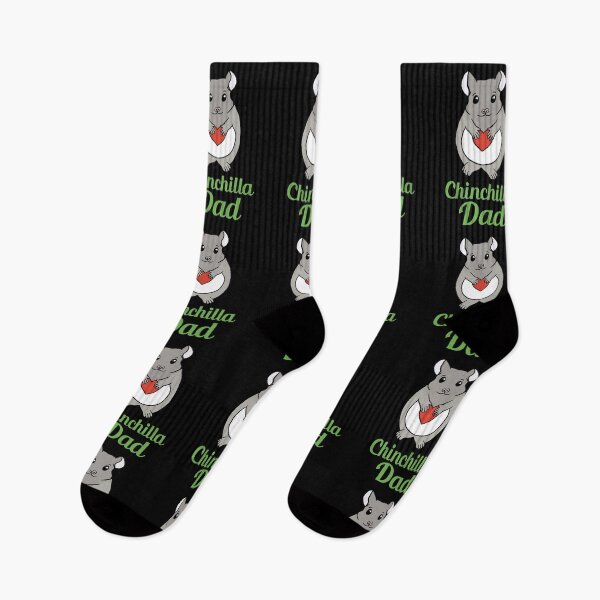 Item preview, Chinchilla Dad: Chinchilla with Heart for Chinchilla Lovers, Green designed and sold by Mochi-Merch.