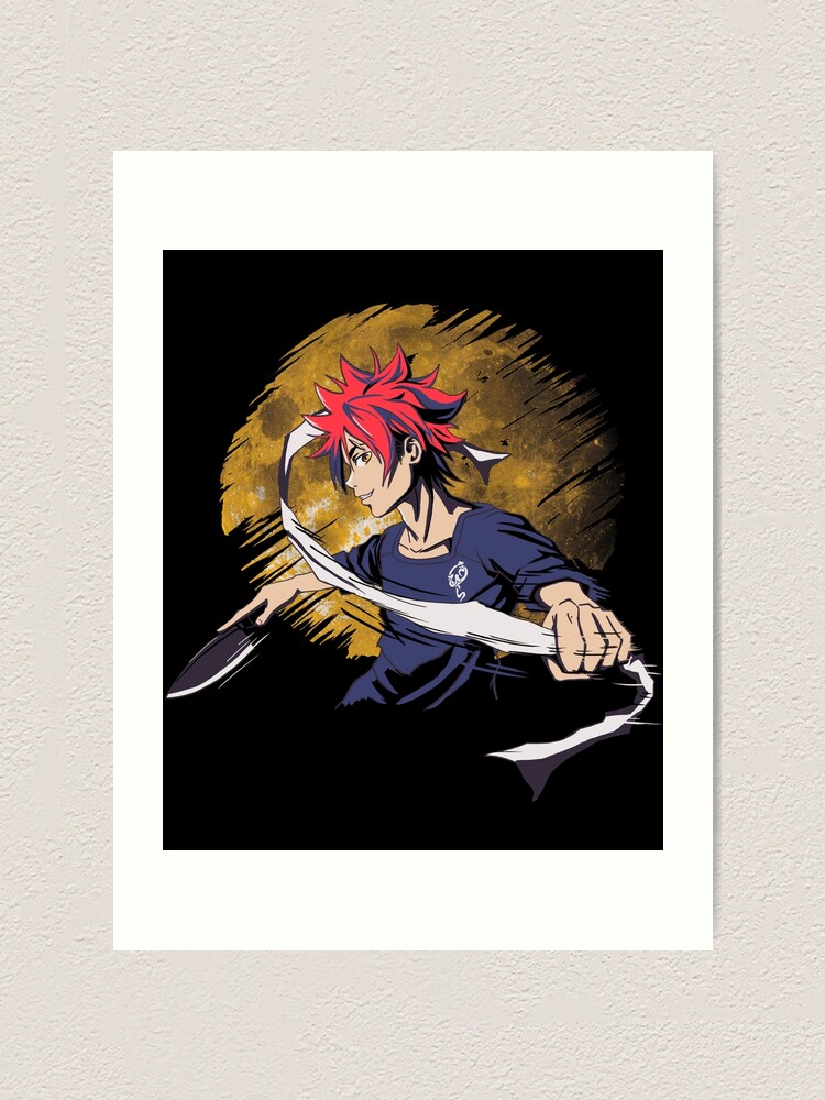 Soma Yukihira, an art print by Nnon