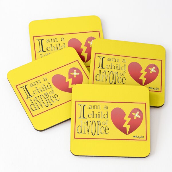 Item preview, I am a child of divorce - #Haylor designed and sold by Sticker-Flix.