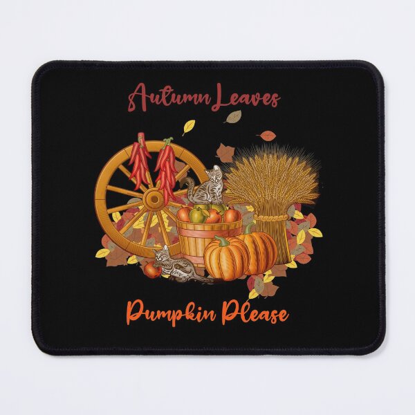 Item preview, Autumn Leaves Pumpkin Please designed and sold by WeTrieditatHome.
