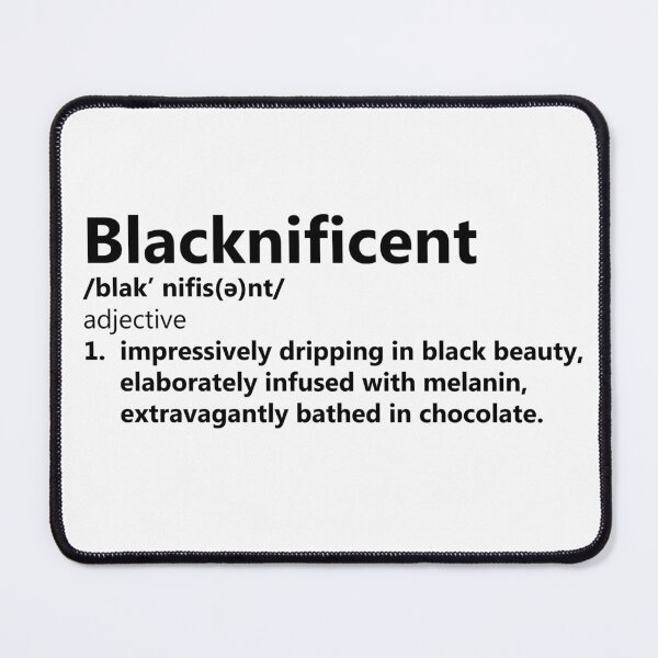 Item preview, BLACKNIFICENT designed and sold by DiscoVibes.