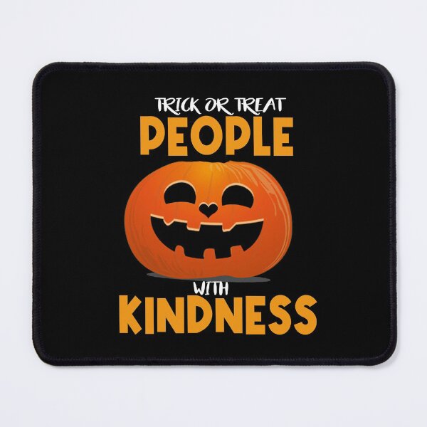 Item preview, Trick or Treat People with Kindness Jack-O-Lantern Happy Halloween Pumpkin designed and sold by OnPurposeMarket.